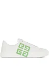 Givenchy City Sport Logo-print Lace-up Sneakers In White