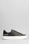 Givenchy Leather Sneakers In Black