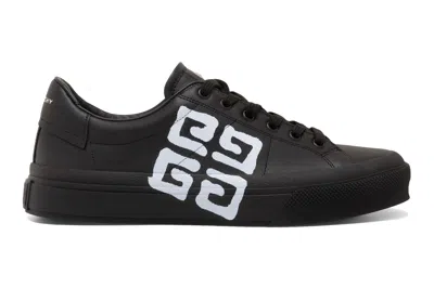Pre-owned Givenchy City Sport Sneakers Josh Smith Black White In Black/white