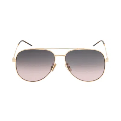 Pre-owned Givenchy City Sunglasses 'gold/gradient Bordeaux' | Men's Size 58