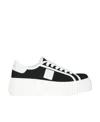 Givenchy City Thick-soled Casual Sneakers In Black