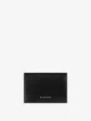 Givenchy Logo Embossed Flap Card Holder In 4g Motif Engraved Throughout The Surface