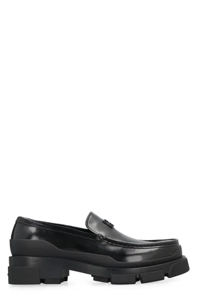Givenchy Classic Black Loafers For Men