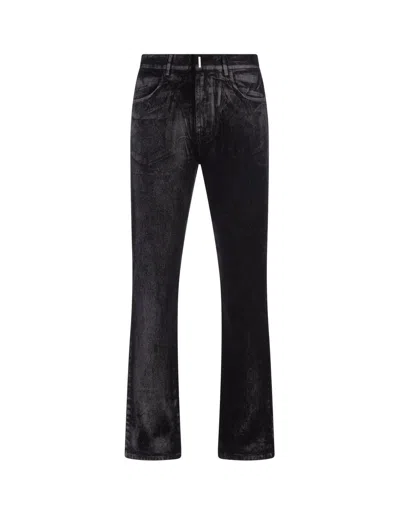Givenchy Classic Black Straight Fit 5 Pocket Trousers For Men