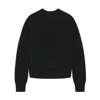 Givenchy Classic Black Sweater With Embossed Logo In Black
