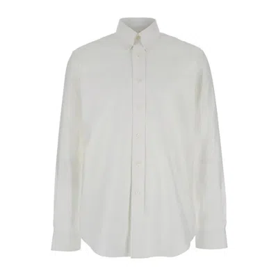 Givenchy Classic Button-up Shirt For Ss25 In White