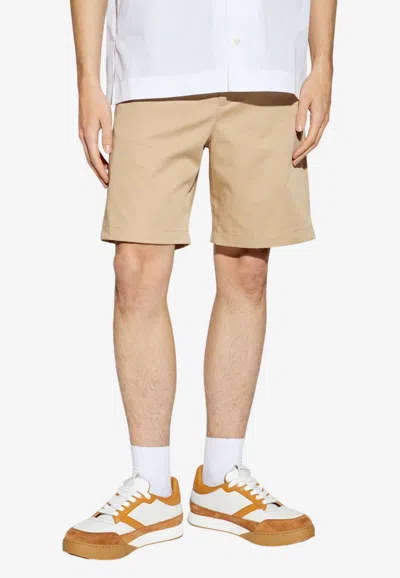 Givenchy Classic Chino Shorts In Gray