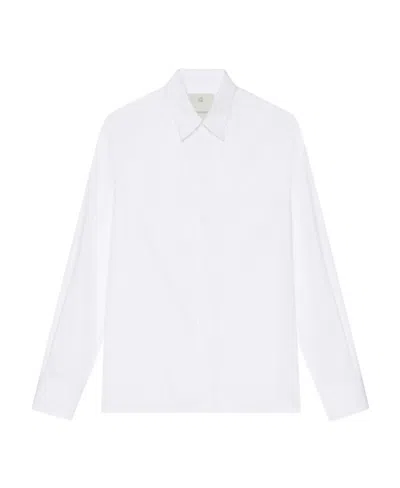 GIVENCHY GIVENCHY LOGO DETAILED COLLARED SHIRT