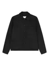 Givenchy Classic-collar Shirt Jacket In Black
