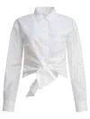 Givenchy Shirt With Bow In White