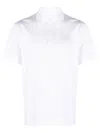 Givenchy Venchy Polo Con Ricamo Monogramma In White