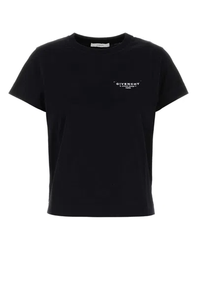 Givenchy Classic Cotton T-shirt For Women In Black