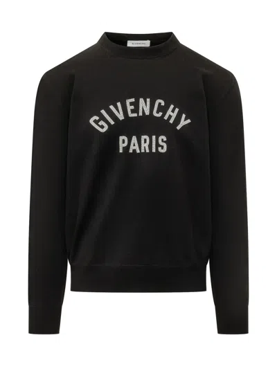 Givenchy Classic Crew Neck Sweater In Black