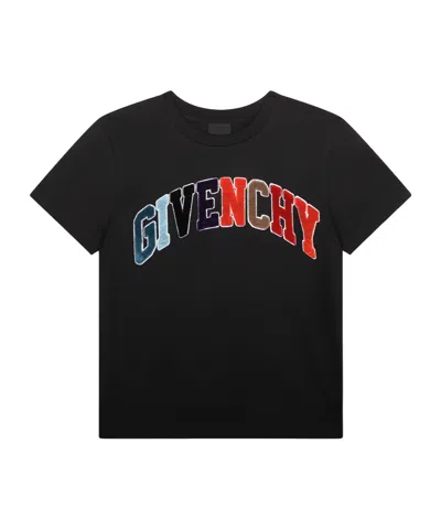Givenchy Kids' Classic Crew Neck T-shirt In Red