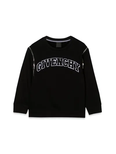 Givenchy Classic Crewneck Sweatshirt For Boys In Black