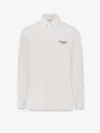 Givenchy Classic Fit Cotton Shirt In Gray