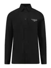Givenchy Classic Fit Black Button-down Shirt In Black