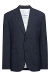 Givenchy Classic Fit Notch Lapel Wool Blazer In Blue