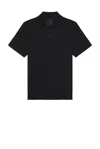 Givenchy Logo-embroidered Cotton Polo Shirt In Black