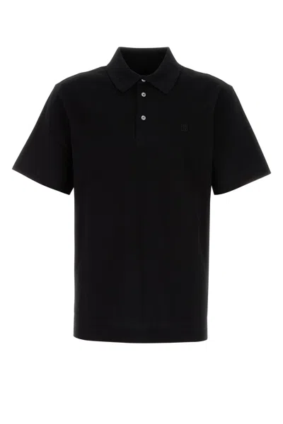 Givenchy Classic Fit Polo With 3 Buttons-m Nd  Male In Black