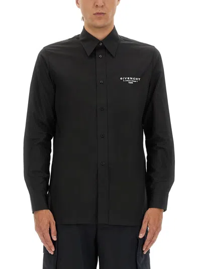 Givenchy Classic Fit Shirt In Black