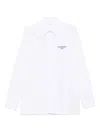 Givenchy Classic Fit Shirt With Logo Print Clothing