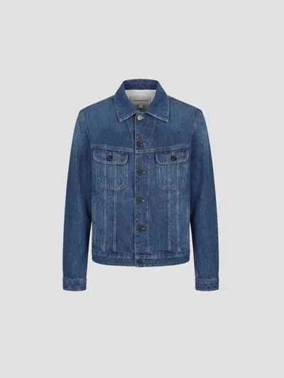 Givenchy Classic Jacket - Medium In Medium Blue