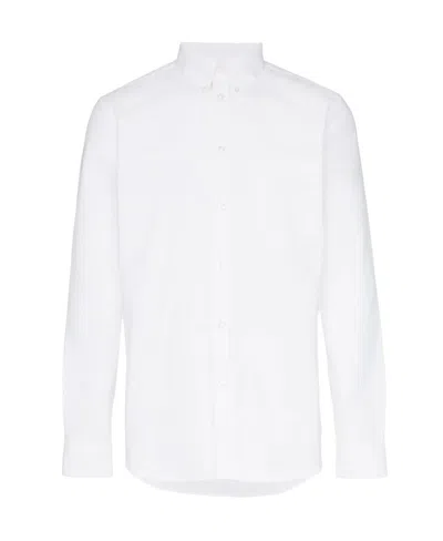 Givenchy Classic Logo Embroidered Shirt In White