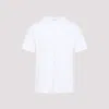 Givenchy Men White Crew Neck T-shirt With Logo On Front And Back In Cotton Man In White