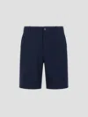 Givenchy Classic Mini Shorts In Dark Navy