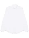 Givenchy Classic White Shirt With Button-down Collar And Curved Hem