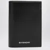 Givenchy Card Holder Black Leather Classique 4 G In Black