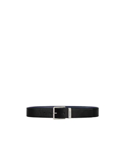 Givenchy Classique Buckle Belt In Black