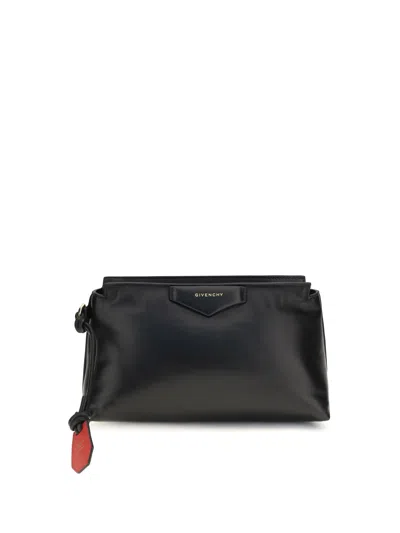 Givenchy Antigona Bomber Pouch In Black