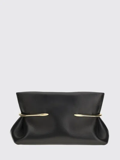 Givenchy Pinch Soft Clutch In Nappa Leather In Black