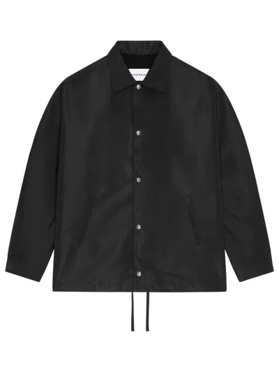 Givenchy Coach Jacket In Black