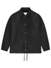Givenchy Relaxed Fit Jacket Drawstring Hem In Black