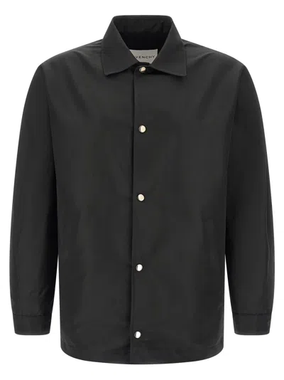 Givenchy Coach Jacket In Black