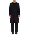 Givenchy Tailored Long Coat With Sharp Lapels In Black