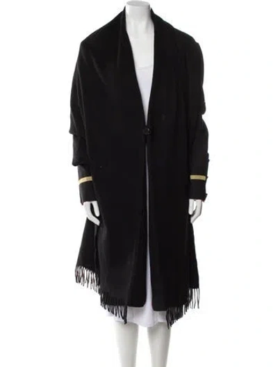 Pre-owned Givenchy Coat In Black