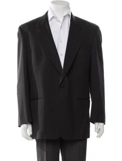 Pre-owned Givenchy Coat In Gray