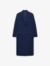 Givenchy Coat In Alpaca Bouclette Wool In Multicolor