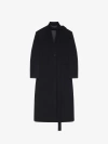 GIVENCHY COAT IN DOUBLE FACE CASHMERE WITH SCARF