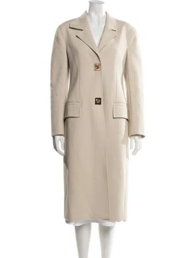 Pre-owned Givenchy Coat In Neutral