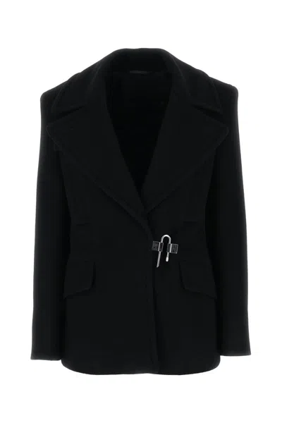 Givenchy Jacke Aus Wolle In Black