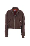 Givenchy Cropped Flap Pocket Jackets With High Collar
