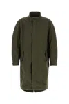 Givenchy Stamp Cotton-blend Raincoat In Brown