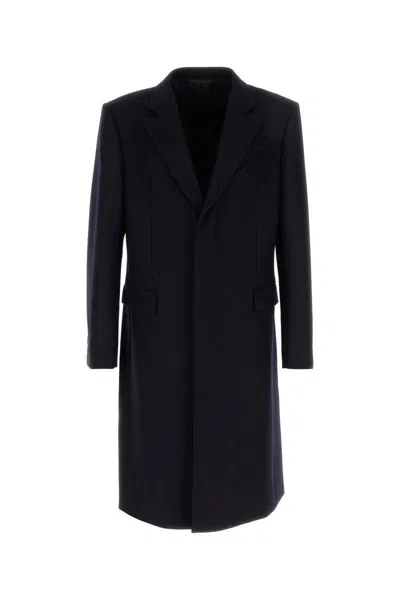 Givenchy Fitted Long Coat In Black