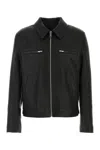 Givenchy Zip-up Collared Jacket In Black