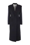 Givenchy Womens Black Regular-fit Double-breasted Wool Coat In Black
